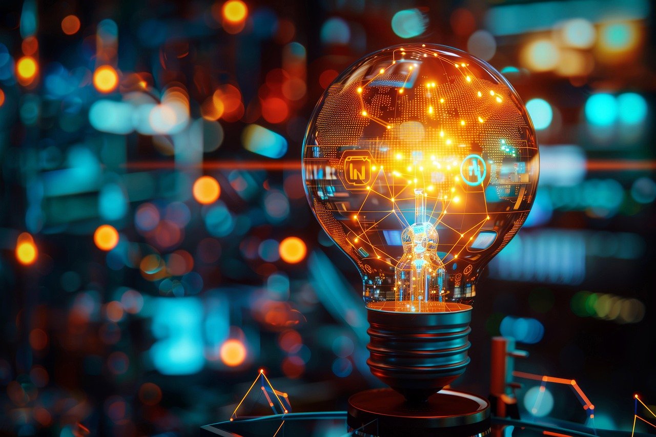 Background showcasing HPC and AI innovations