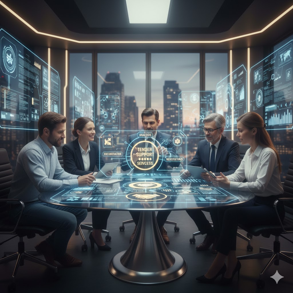 Background showcasing HPC and AI innovations