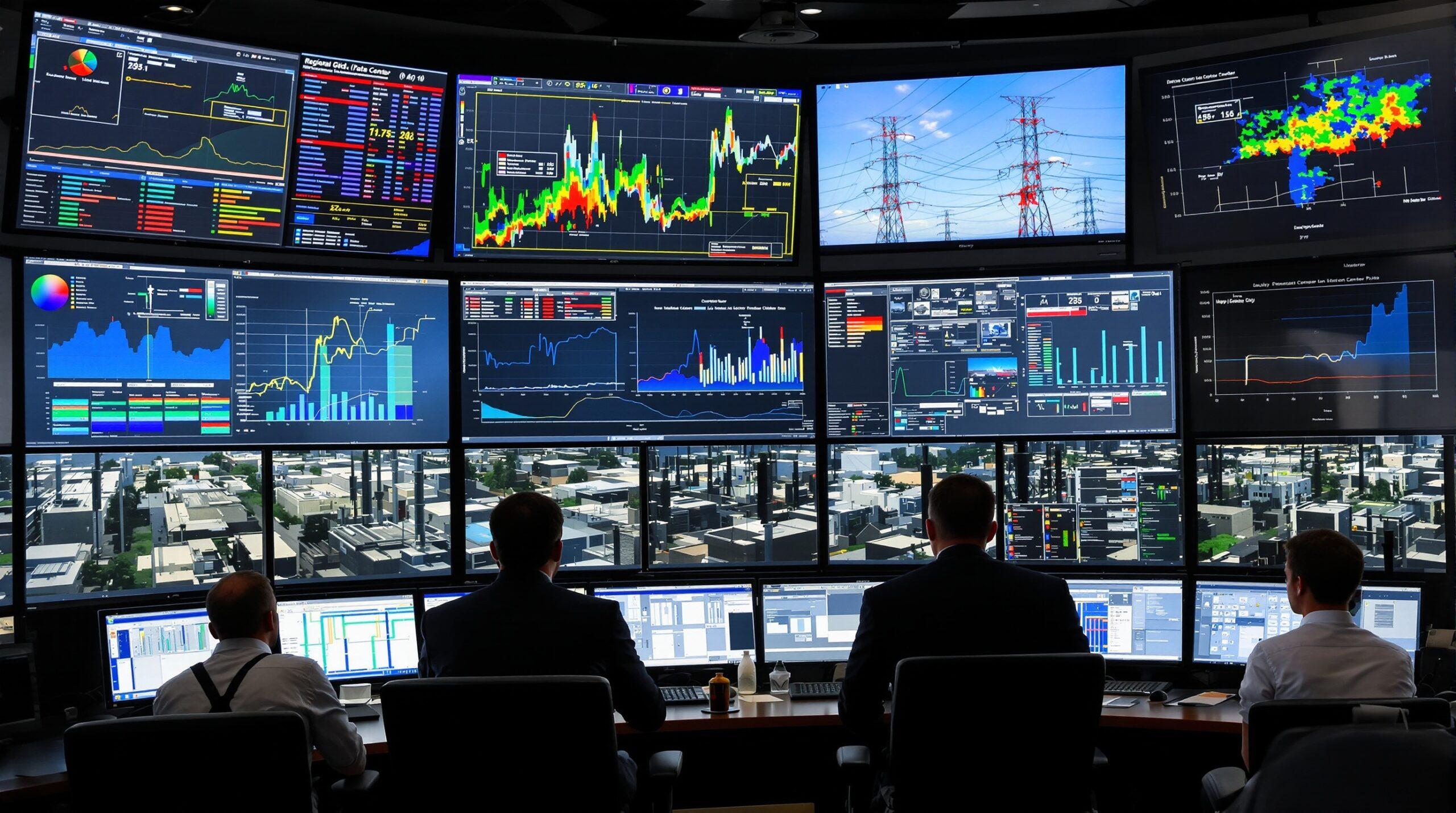 Grid analytics dashboard for transmission and distribution system intelligence