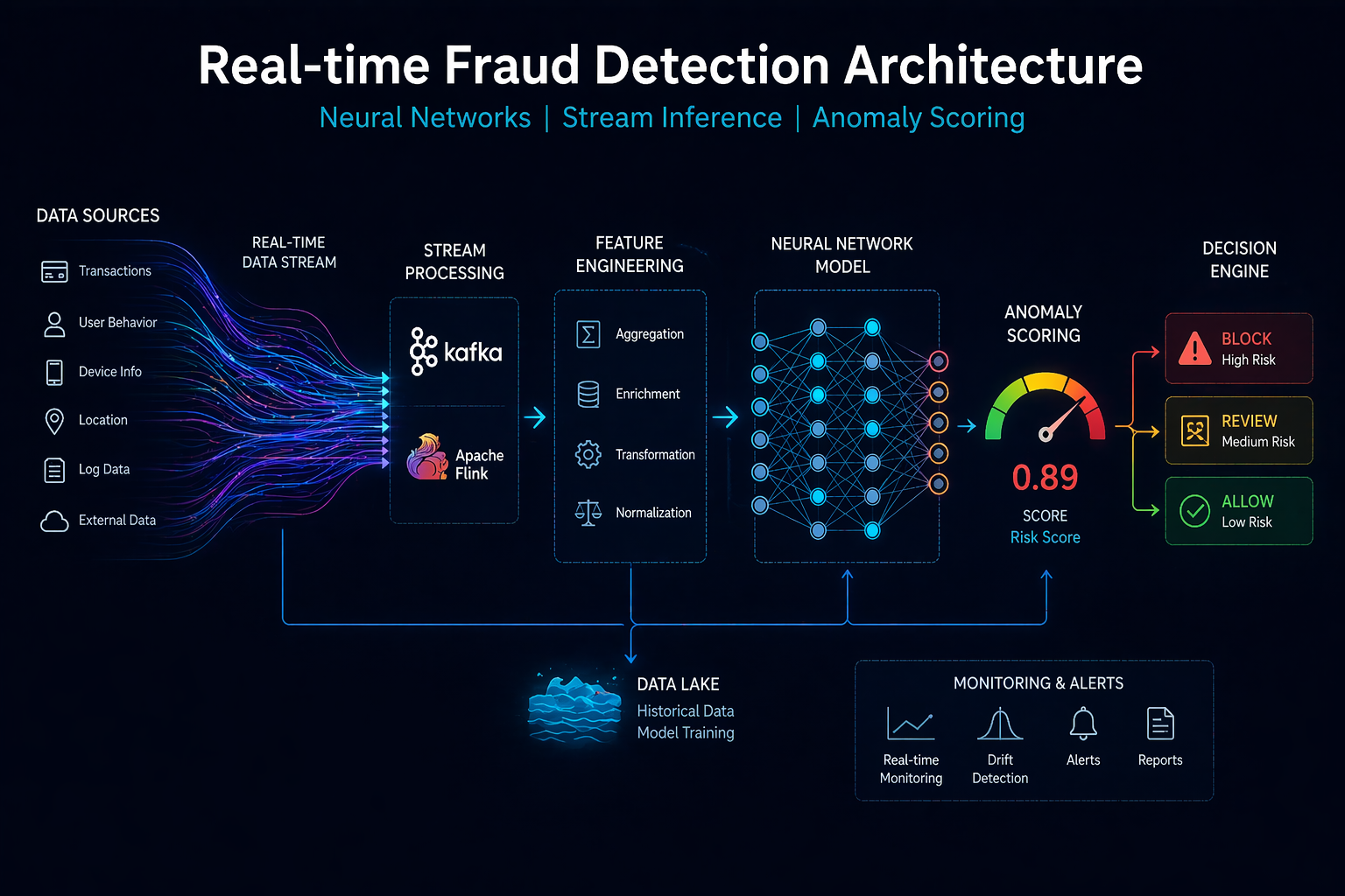 Real-time Fraud Detection Architecture